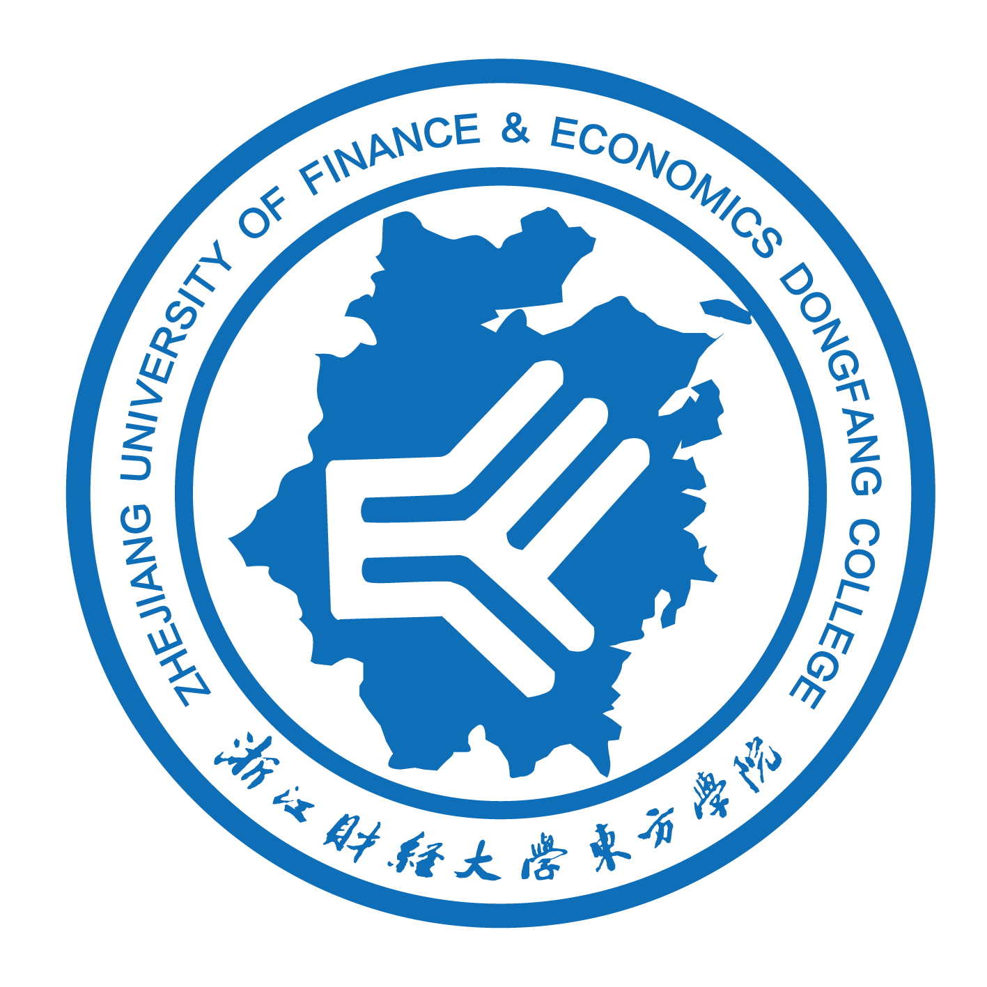 浙江财经大学东方学院院徽